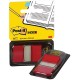 POST-IT INDEX 3M 680-1 ROSSO CF.50PZ