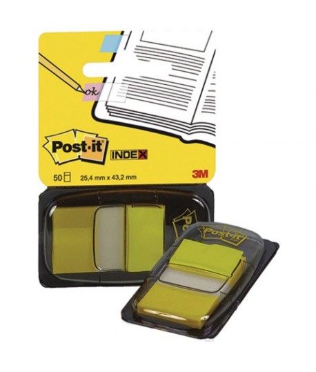 POST-IT INDEX 3M 680-5 GIALLO CF.50PZ