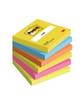 POST-IT 3M 654TFEN ENERGETIC MM76X76 6PZ