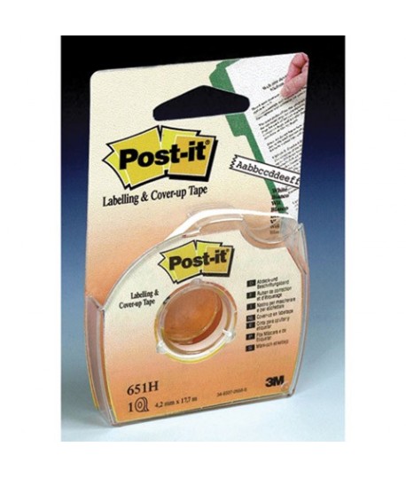 NASTRO 3M POST-IT COVER-UP 651H 4MMX17M