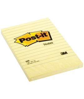 POST-IT 3M 660 MM102X152 RIGHE 6X 100FF