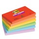 POST-IT 3M SUPER STICKY 655 PLAYFUL 6PZ