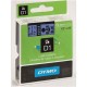 NASTRO DYMO 45016 D1 12MM 7M NERO/BLU
