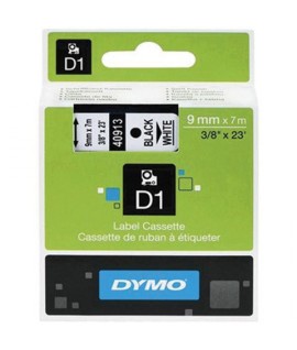 NASTRO DYMO 40913 D1 MM9 NERO/BIANCO