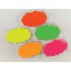 SEGNAPREZZO FLUO NUVOLA CM.8*4 50PZ