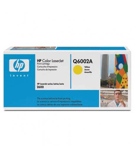 TONER LASER HP Q6002A 124A GIALLO