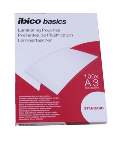 POUCHES IBICO BASICS STANDARD A3 100PZ