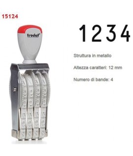NUMERATORE TRODAT 15124 4 COLONNE 12MM