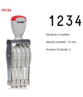 NUMERATORE TRODAT 15124 4 COLONNE 12MM