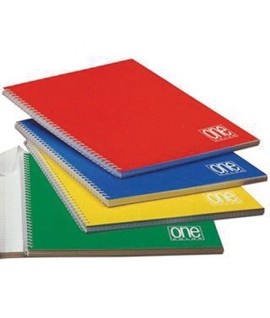 QUADERNO ONECOLOR SPIR S/FOR 70FF 5M 5PZ