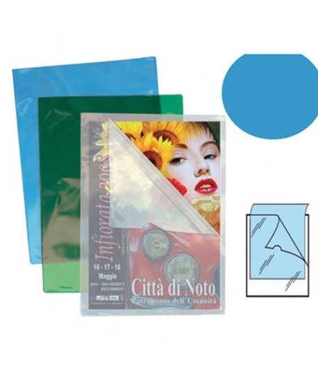 BUSTA 'L' SVAR BICOLOR 24X33 BLU 25PZ