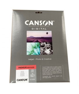 CARTA F.CANSON PREM.H.GLOSS 255G A4 20FF