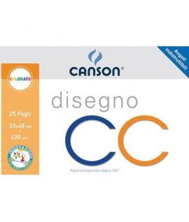 ALBUM COLOR CANSON DISEGNO CC 220G 33*48