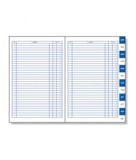 SCADENZARIO BM 500/3 CM 17X24 3 CARTE