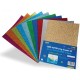 CARTA GLITTER WILER A4 210G ASSORT. 10FF