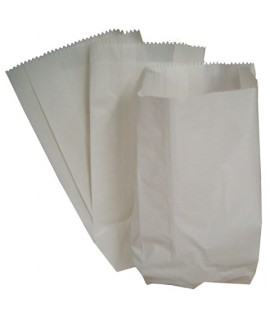 SACCHETTO CARTA BIANCO 17*34*11 1000PZ