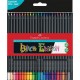 PASTELLI FABER BLACK EDITION 24PZ 116424