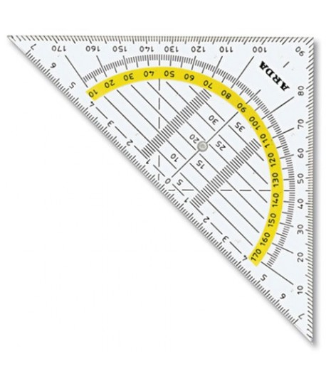 SQUADRA-GONIOMETRO ARDA GEO300 45'CM16