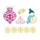 FUSTELLA 659011 SIZZIX THINLITS XMAS II