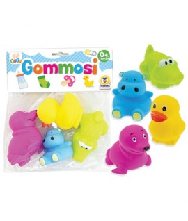 TEOREMA 74261 GOMMOSI ANIMALI 4 PZ