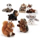 PLUSH 15814 ANIMALE FORESTA CM.21