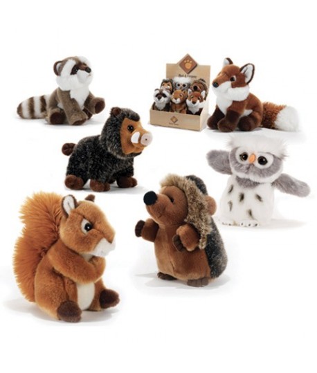 PLUSH 15814 ANIMALE FORESTA CM.21