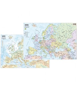 CARTA GEOGRAFICA A3 EUROPA 20PZ