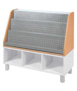 SOPRALZO ESPOSITORE LIBRI CM.105X41X60H