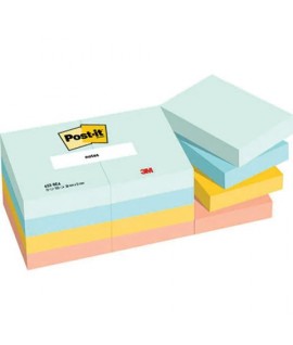 POST-IT 3M 653 BEACHSIDE MM38X51 12P