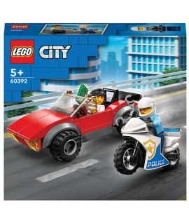 LEGO CITY 60392 INSEGUIMENTO MOTO POLIZI