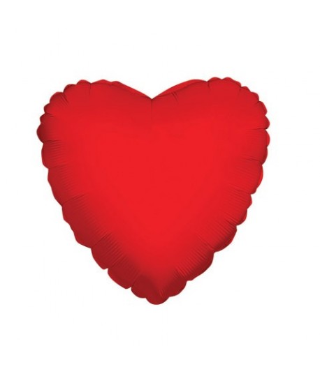 MYLAR CUORE 18" ROSSO 17087/01