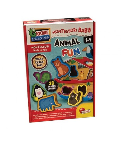 LISCIANI 96893 MONTESSORI ANIMAL FUN