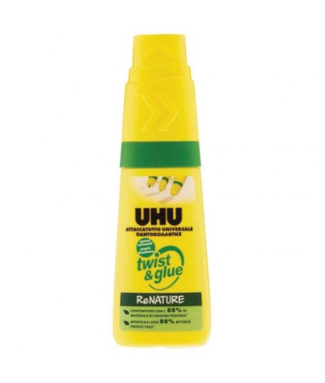 COLLA LIQUIDA UHU TWIST & GLUE 35ML 12PZ