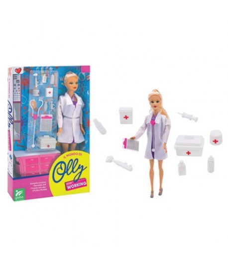 GLOBO 41610 BAMBOLA OLLY FASHION DOTTORE