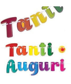 FESTONE TANTI AUGURI 2 MT 545-92