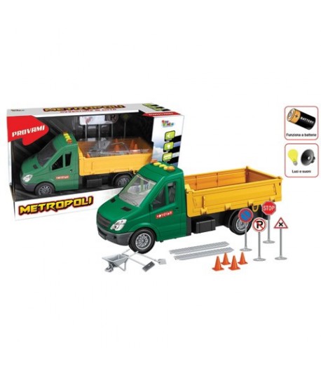 TOYS 28019 METROPOLI FURGONE LAVORI STR.