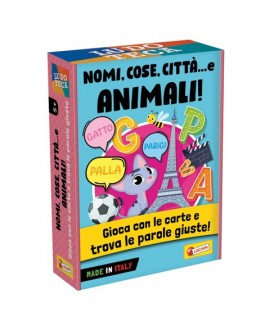 LISCIANI 100552 CARTE NOMI, COSE, CITTA'