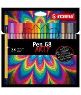 PENNARELLI STABILO PEN 68 ARTY 24C