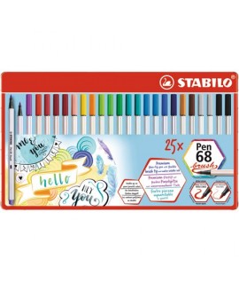 PENNARELLI STABILO PEN 68 BRUSH 25C