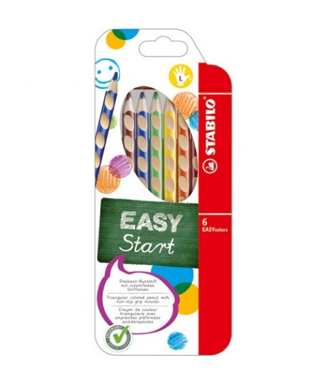 PASTELLI STABILO 331 EASYCOLOR. 6C MANC.