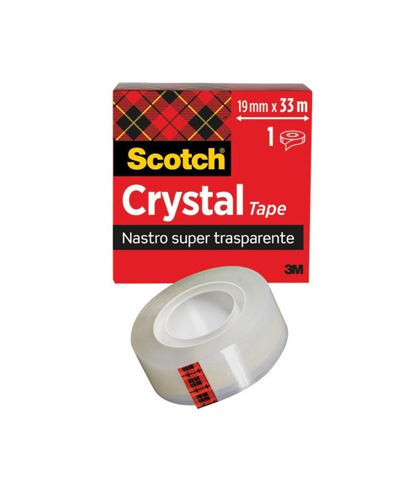 Comprare ADESIVO 3M 600 CRYSTAL CLEAR H19 X 33MT, Vendita online