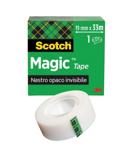 ADESIVO 3M 810 SCOTCH MAGIC PERM.H19*33M