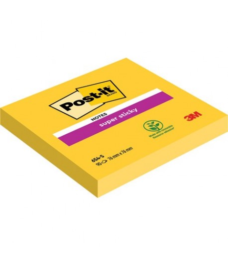 POST-IT SUPER STICKY 3M 654-S 12PZ