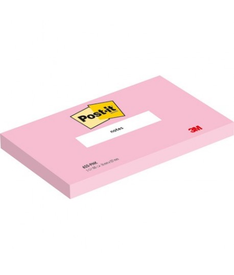 POST-IT 3M 655 MM76X127 ROSA 6PZ