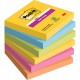 POST-IT 3M SUPER STICKY 654 CARNIVAL 6PZ