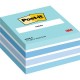 CUBO POST-IT 3M 2028 AQUARELLE BLU