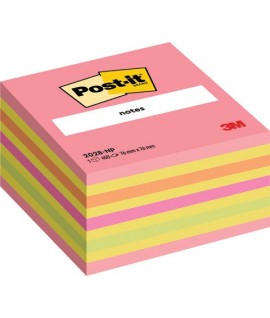 CUBO POST-IT 3M 2028NP LOLLIPOP