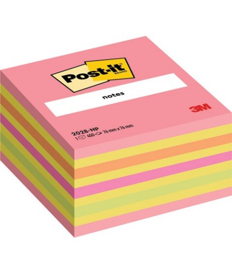 CUBO POST-IT 3M 2028NP LOLLIPOP