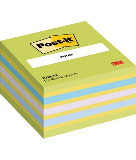 CUBO POST-IT 3M 2028NB LOLLIPOP