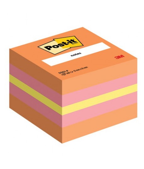 MINICUBO POST-IT2051P NEON MM 51 X 51